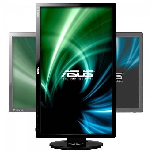 Monitor LED Asus VG248QE, 24'', 1ms, Full HD, 3D, Negru