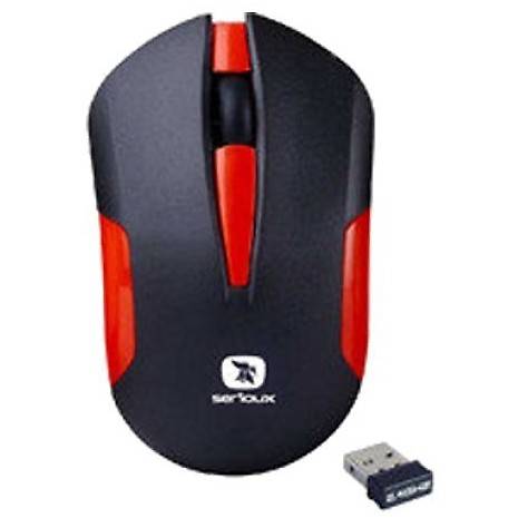 Mouse Serioux Drago 300, Negru / Rosu