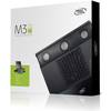 Cooler Laptop Somic M3, 15.6", un ventilator 140mm, 2x USB, boxe 2.1, Negru