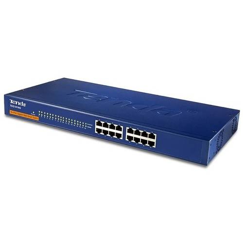 Switch Switch Tenda TEG1016G, 16 Porturi 10/100/1000Mbps, carcasa 1U 19''