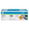 Cartus Toner LaserJet Black Dual-Pack HP 36A, CB436AD