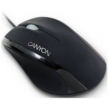 Mouse Canyon CNR-MSO01N, 800dpi, USB, Negru