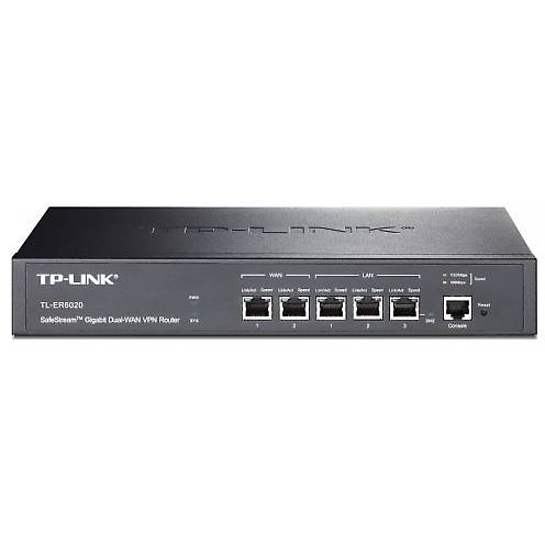 Router TP-LINK VPN SafeStream TL-ER6020, 3x LAN, 2x WAN