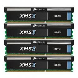 Memorie Corsair XMS3 16GB (4x4GB) DDR3 1333MHz CL9 Quad Channel Kit