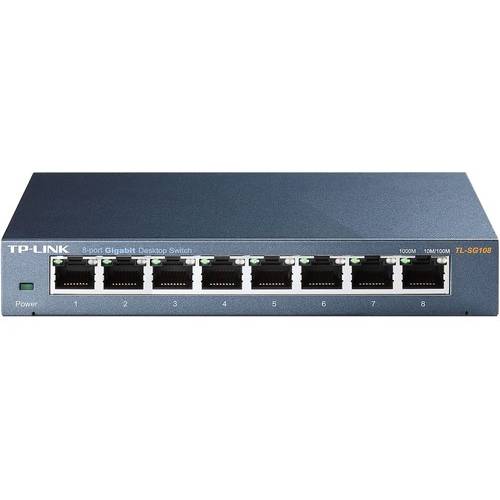 Switch TP-LINK TL-SG108, 8 Porturi Gigabit