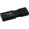 Memorie USB Kingston DataTraveler 100 G3, 64GB, USB 3.0, Negru