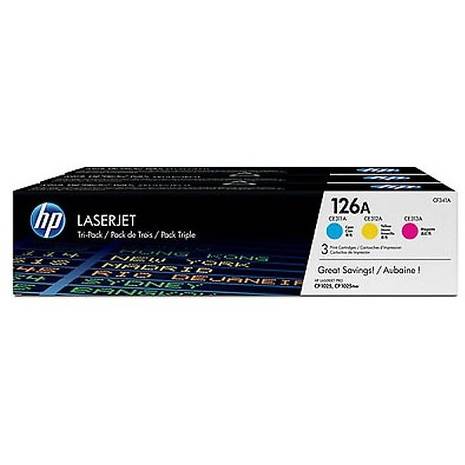 Cartus Toner LaserJet Color Tri-Pack HP 126A, CF341A