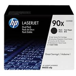 Cartus Toner LaserJet Black Dual-Pack HP 90X, CE390XD