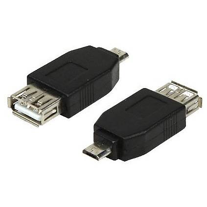 Adaptor USB Adaptor USB Micro B tata la USB A mama, LOGILINK (AU0029)