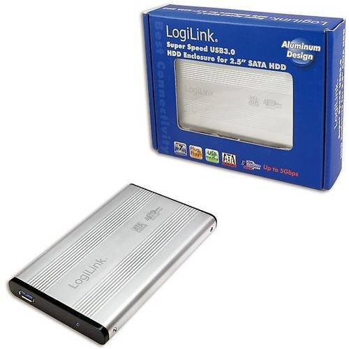Rack Logilink UA0040A, HDD, 2.5", Argintiu