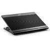 Cooler Laptop Deepcool N9, 17'', un ventilator 180mm, 4x USB, Aluminiu, Negru