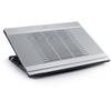 Cooler Laptop Deepcool N9, 17", un ventilator 180mm, 4x USB, Aluminiu