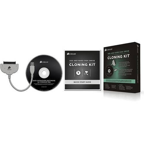 Adaptor USB Adaptor Corsair SSD, SATA, USB 3.0, Kit clonare Hard Disk