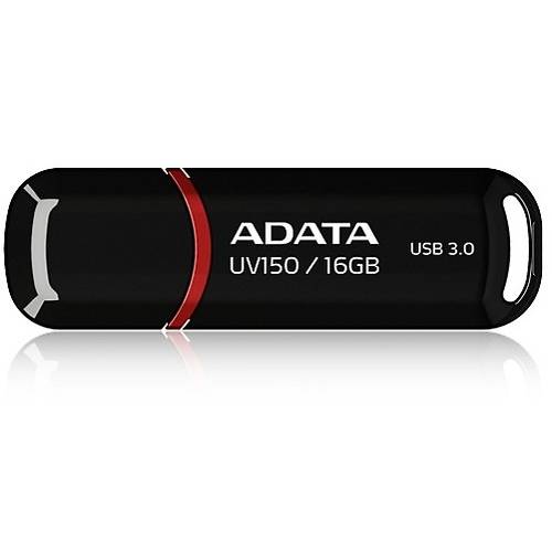 Memorie USB A-DATA DashDrive UV150, 16GB, USB 3.0, Negru