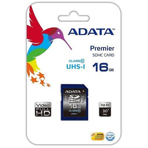 Card Memorie A-DATA Premier SDHC 16GB UHS-I, class 10