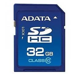 SDHC, 32GB, class 10