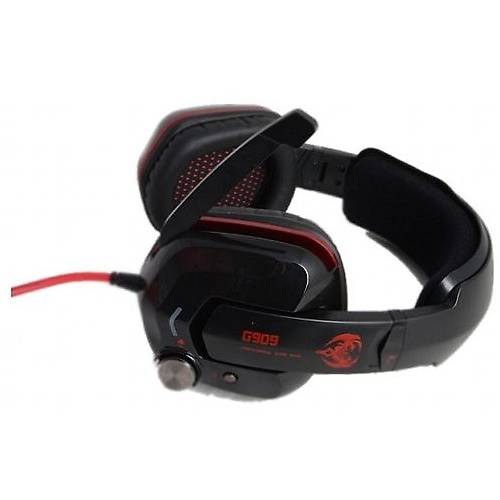 Casti gaming Casti Somic G909, sunet surround 7.1, microfon unidirectional, design ergonomic, difuzoare: sunet 40mm, Negre