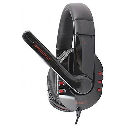 Casti gaming Somic G927, sunet surround 7.1, microfon unidirectional, Negru