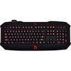 Tastatura gaming Thermaltake Tt eSPORTS CHALLENGER, Iluminata, Ventilator, Negru