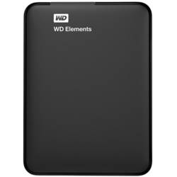 Hard Disk Extern WD Elements, 1TB, 2.5", USB 3.0, Negru