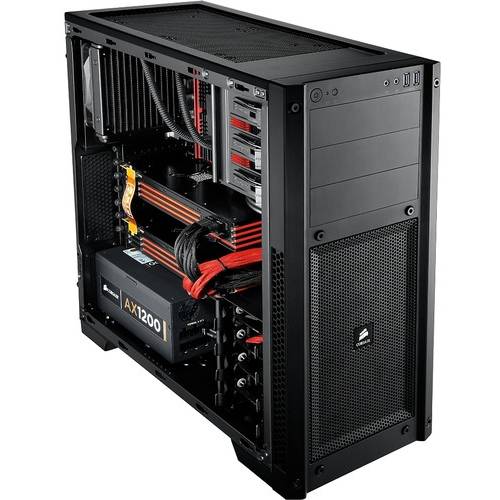 Carcasa Corsair Carbide 300R, MiddleTower, Fara sursa, Negru