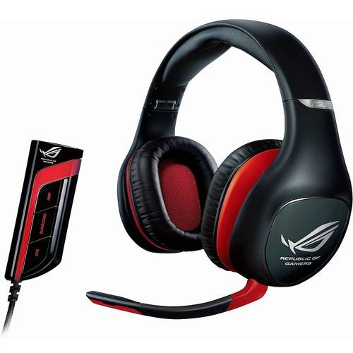 Casti gaming Asus Vulcan Pro Over Head, USB, Jack 3.5'', Negru / Rosu