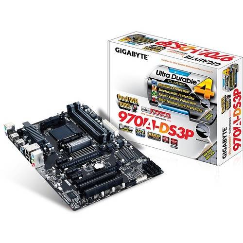 Placa de baza Gigabyte 970A-DS3P, Socket AM3+
