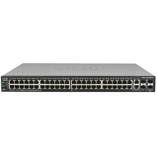 Switch Cisco SG500-52-K9-G5, 52 Porturi 10/100/1000