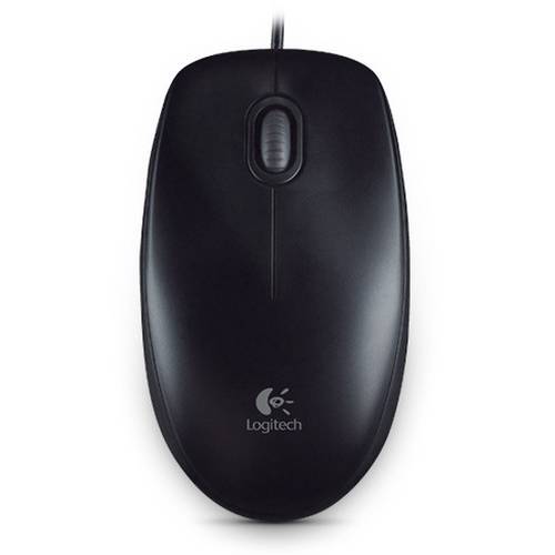 Mouse Logitech B100, USB, Optic, 800dpi, Negru