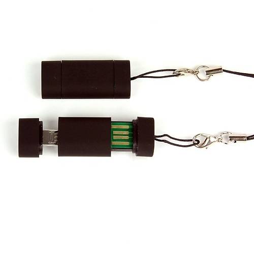 Adaptor Scythe USB 2.0 la MicroUSB, Compact,Negru