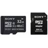 Sony Micro SDHC, 32GB, Clasa 10, UHS1 + Adaptor SD