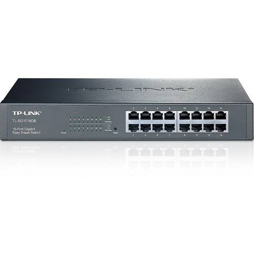 Switch TP-LINK 16 porturi Gigabit, Rack 1U, TL-SG1016DE