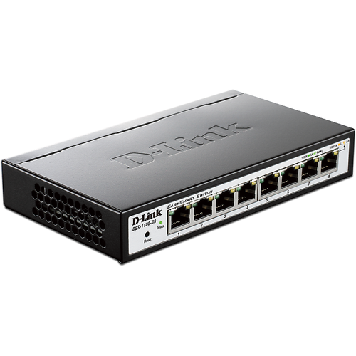 Switch D-LINK DGS-1100-08, 8 Porturi 10/100/1000