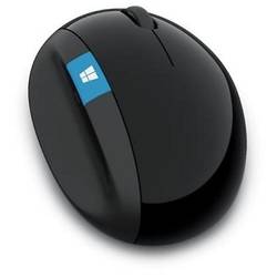 Mouse Microsoft Sculpt Ergonomic, Wireless, USB, Ambidextru, Negru