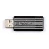 Memorie USB Verbatim Store 'n' Go PinStripe, 64GB, USB 2.0, Negru