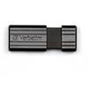 Memorie USB Verbatim Store 'n' Go PinStripe, 64GB, USB 2.0, Negru