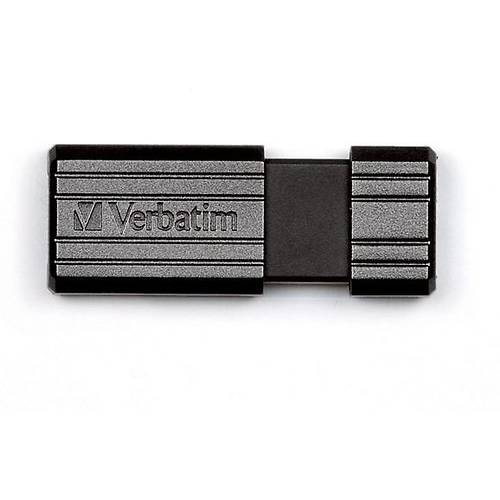 Memorie USB Verbatim Store 'n' Go PinStripe, 64GB, USB 2.0, Negru