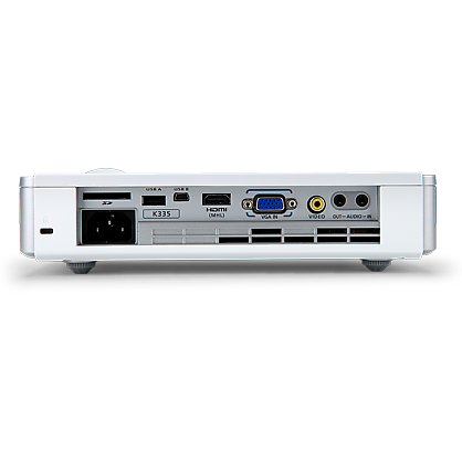 Videoproiector Acer K335, 1000ANSI, WXGA, Alb