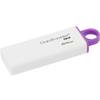 Memorie USB Kingston DataTraveler G4 64GB USB 3.0 Alb/ violet