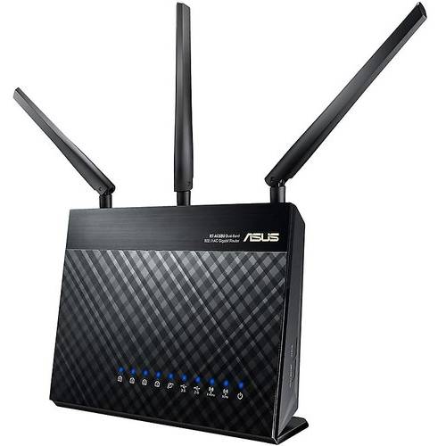 Router Wireless Asus   AC1900, 600 + 1300 Mbps, 2.4 GHz/ 5GHz