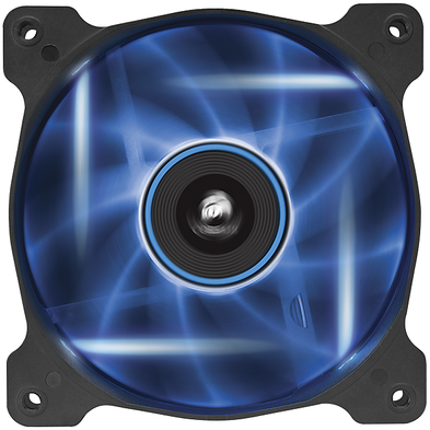 Ventilator PC Corsair AF120 LED Blue, Quiet Edition High Airflow 120mm Fan, Twin Pack