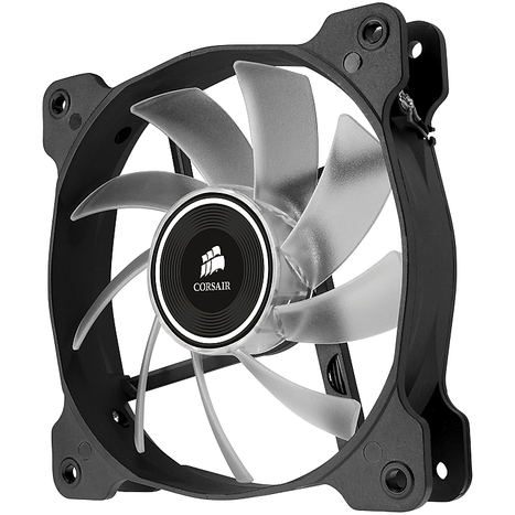 Ventilator PC Corsair AF120 LED Blue, Quiet Edition High Airflow 120mm Fan, Twin Pack