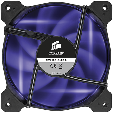 Ventilator PC Corsair AF120 LED Purple, Quiet Edition High Airflow 120mm Fan