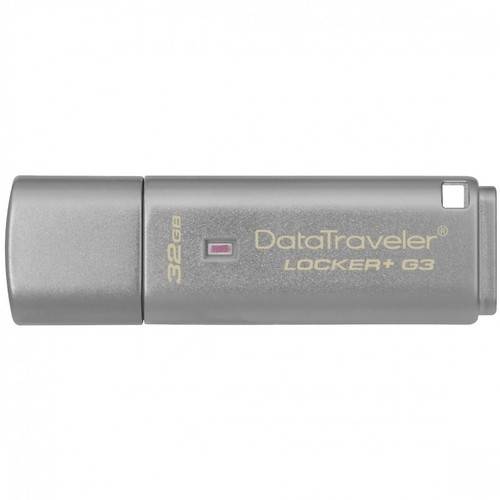 Memorie USB Kingston DataTraveler Locker+ G3, 32GB, USB 3.0