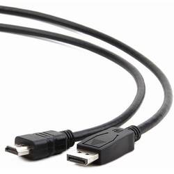 Cablu Date DisplayPort - HDMI digital Tata/Tata, 1 m, bulk, Gembird CC-DP-HDMI-1M