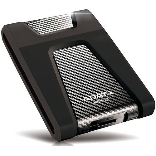 Hard Disk Extern A-DATA Durable HD650, 1TB, USB 3.0 Negru