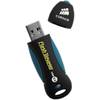 Memorie USB Corsair Voyager, 32GB, USB 3.0, Negru/Albastru