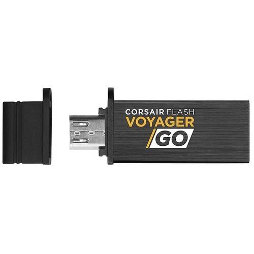 Memorie USB Corsair Voyager Go, 64GB, OTG/USB 3.0