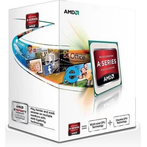 Procesor AMD A4-6300, Dual Core, 3.7 Ghz, 1MB, 65W, Socket FM2, Box