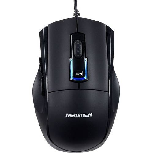 Mouse Mouse Newmen M360, USB, 1600dpi, Negru